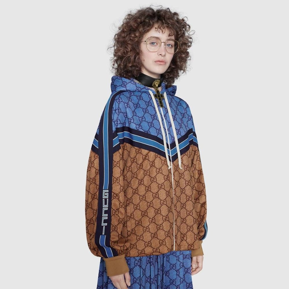 Gucci Technical jersey Jacket (Oversize) 100% AUTHENTIC